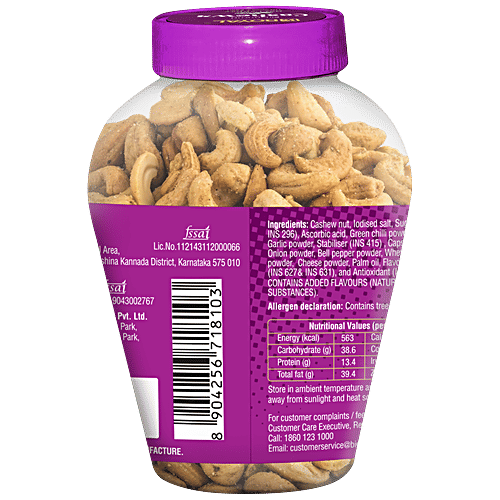 bb Royal Flavoured Cashew/Kajus - Jumpy Jalapeno, 250 g  