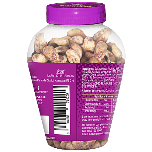 bb Royal Flavoured Cashew/Kajus - Apple Cinnamon, 250 g  