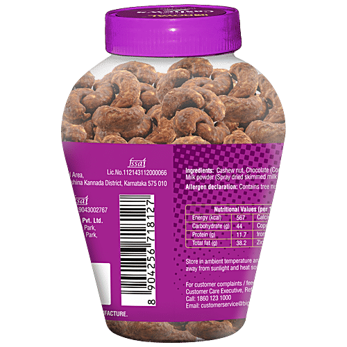bb Royal Flavoured Cashew/Kajus - Creamy Chocolate, 250 g  