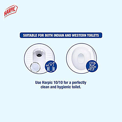 Harpic Power Plus Toilet Cleaner - Original, 900 ml  Kills 99.9% of Germs