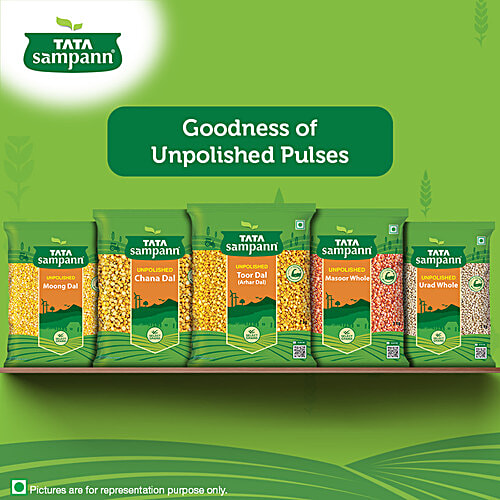 Tata Sampann Kala Chana - Unpolished, 1 kg Pouch Source of Protein