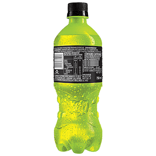 Mountain Dew Soft Drink, 750 ml