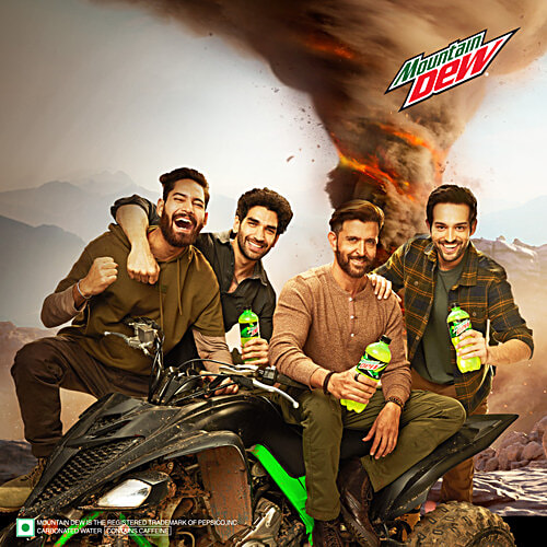 Mountain Dew Soft Drink, 750 ml