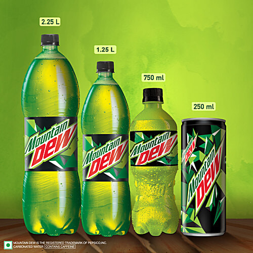 Mountain Dew Soft Drink, 750 ml