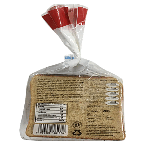 Moreish  Sandwich Atta Bread, 200 g  No Colour Added