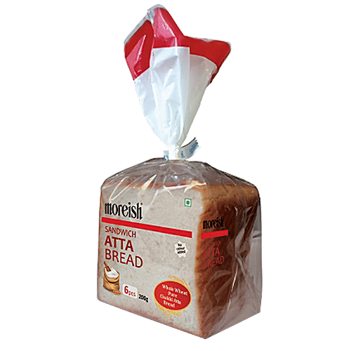 Moreish  Sandwich Atta Bread, 200 g  No Colour Added