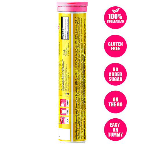 Chicnutrix Glow Glutathione & Vitamin C - Strawberry and Lemon Flavour, 20 Tablets  Gluten Free