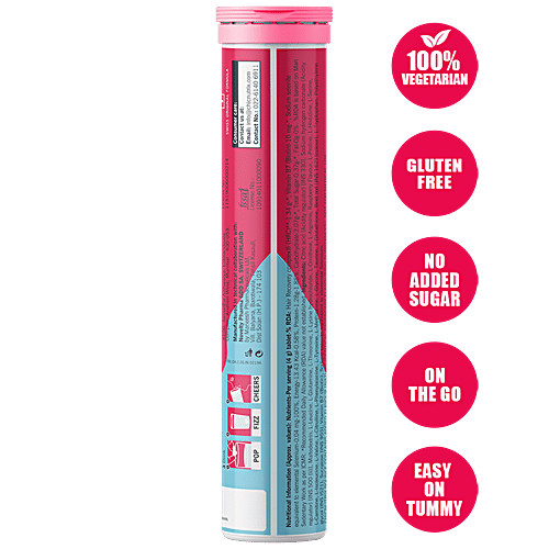 Chicnutrix Bounce - Hair Recovery Complex, Biotin & Selenium, Raspberry Flavour, 20 Tablets  