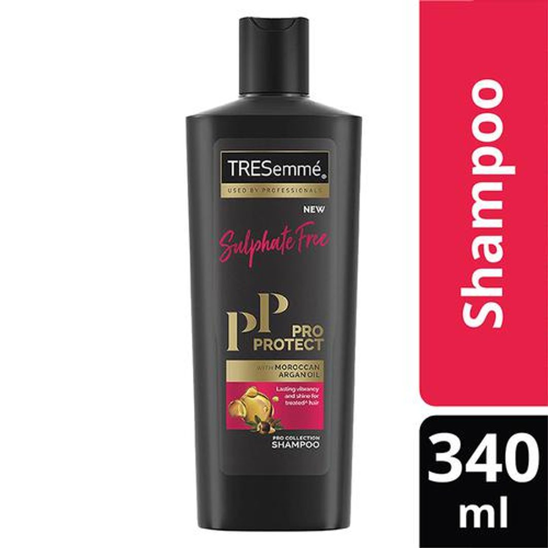 Tresemme Pro Protect Pro Collection Shampoo - Moroccan & Argan Oil, Sulphate Free, 340 ml 