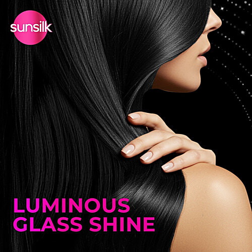 Sunsilk Sunsilk radiant-black-shine-shampoo 1 L, 1 L  Vita-Complex 3%, Vitamin C, Ceramides, Pearl Protein