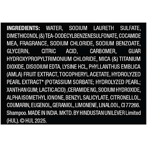 Sunsilk Sunsilk radiant-black-shine-shampoo 1 L, 1 L  Vita-Complex 3%, Vitamin C, Ceramides, Pearl Protein