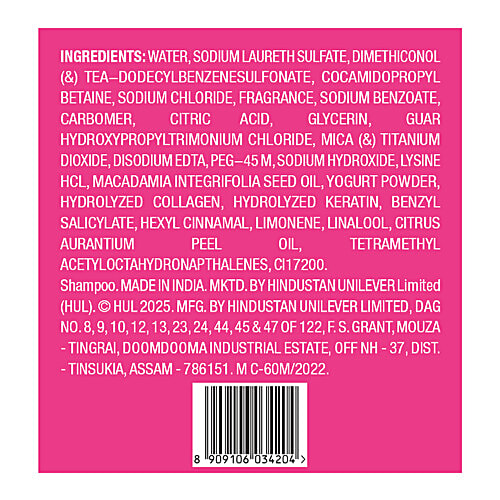 Sunsilk Luscious Thick & Long Shampoo, 1000 ml  Bouncy & Thick Hair