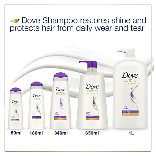 Buy Dove Nutritive Solutions Daily Shine Shampoo For Dull Hair Online at Best Price of Rs 699.