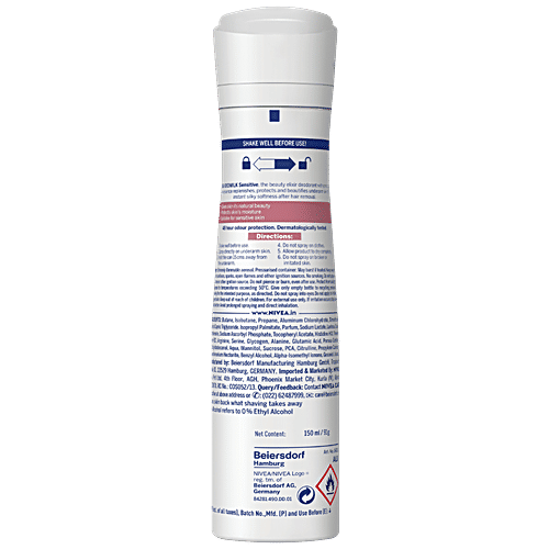 Nivea Deo Milk Elixir Women Deodorant Roll On - Sensitive Skin, 150 ml  