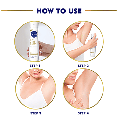 Nivea Deo Milk Elixir Women Deodorant - Dry Skin, 150 ml  