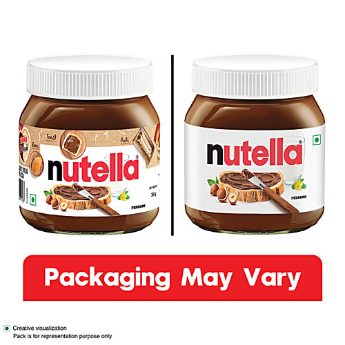 Nutella Hazelnut Spread With Cocoa, 350 g Glass Jar