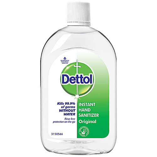 Dettol Original Germ Protection Alcohol Based Hand Sanitizer Refill, 500 ml Bottle 