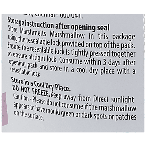 Marshmelts Veg Marshmallow - Assorted Fruit Flavour, 100 g  