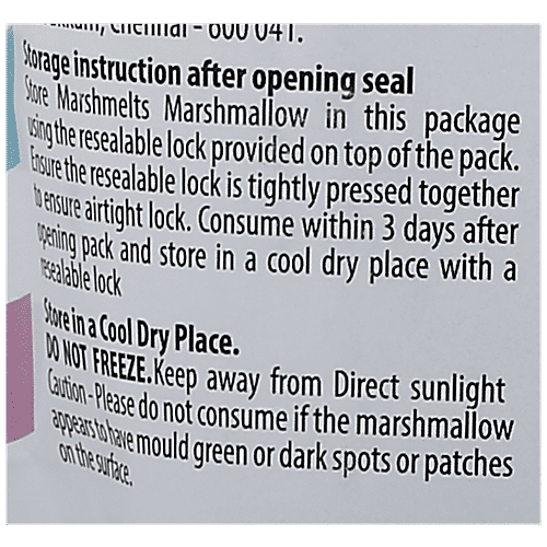 Marshmelts Veg Marshmallow - Assorted Fruit Flavour, 175 g  