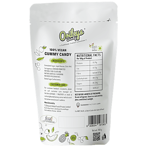 Buy Orileys Vegan Jujubes Gummy Candy Assorted Fruit Flavour Online At Best Price Of Rs 94 Bigbasket