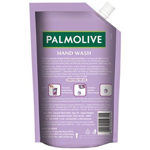 Palmolive Orchid & Milk Liquid Handwash Refill, 750 ml  