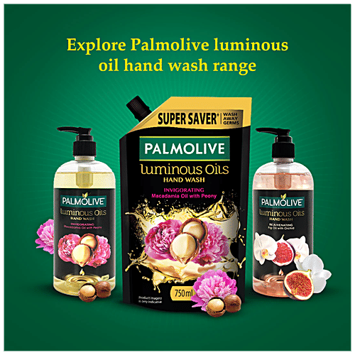 Buy Palmolive Luminous Oils Hand Wash Invigorating Macadamia Oil with