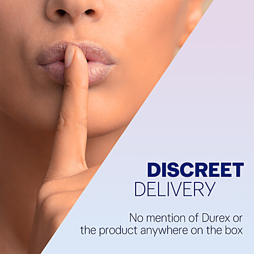 Durex Invisible Ultra Thin Condom, 10 pcs  Transparent & Lubricated