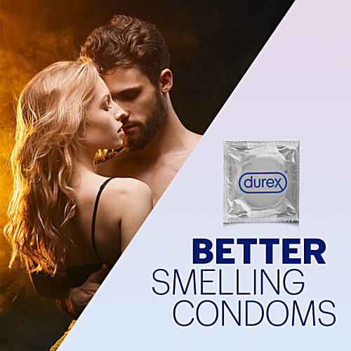 Durex Invisible Ultra Thin Condom, 10 pcs  Transparent & Lubricated