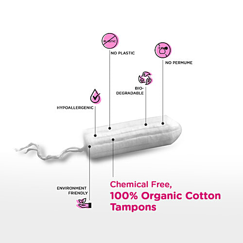 Buy Yoni Organic Cotton Tampons Light Online at Best Price of Rs 363