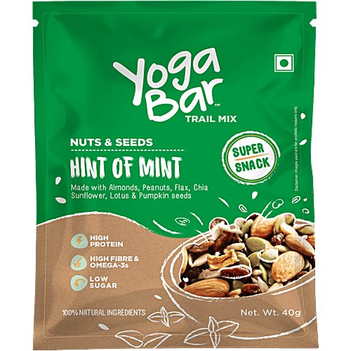 Yoga bar Nuts & Seeds Trail Mix - Hint of Mint, 40 g  