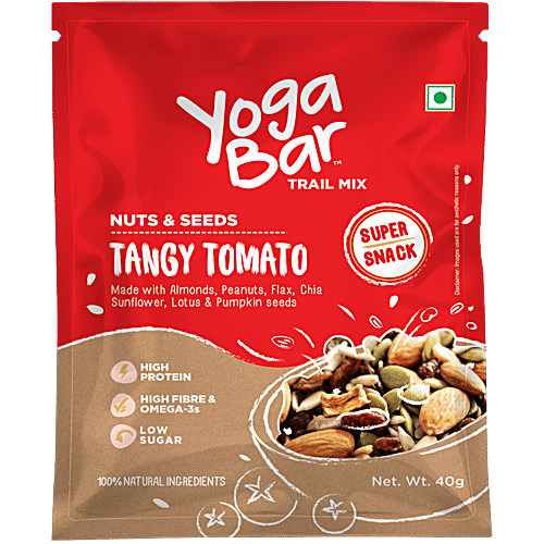 Yoga bar Nuts & Seeds Trail Mix - Tangy Tomato, 400 g (10x40 g each) 
