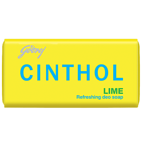Cinthol Lime Refreshing Deo Soap, 100 g (Pack of 6) 