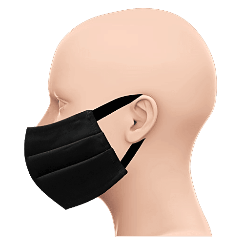 Shipra Commercial Pvt. Ltd. Face Mask - 3 Layer Woven, Reusable, 7 x 5.5 inch (Pack of 3) 