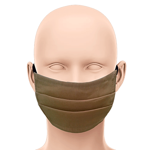 Shipra Commercial Pvt. Ltd. Face Mask - 3 Layer Woven, Reusable, 7 x 5.5 inch (Pack of 3) 