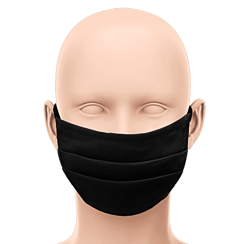 Shipra Commercial Pvt. Ltd. Face Mask - 3 Layer Woven, Reusable, 7 x 5.5 inch (Pack of 3) 