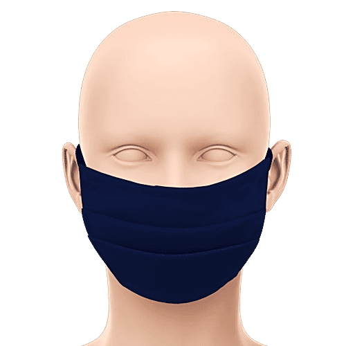 Shipra Commercial Pvt. Ltd. Face Mask - 3 Layer Woven, Reusable, 7 x 5.5 inch (Pack of 3) 