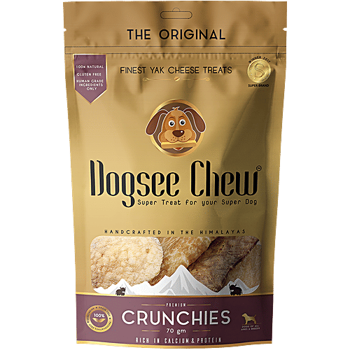 Dogsee Chew Crunchies, 70 g Pouch 