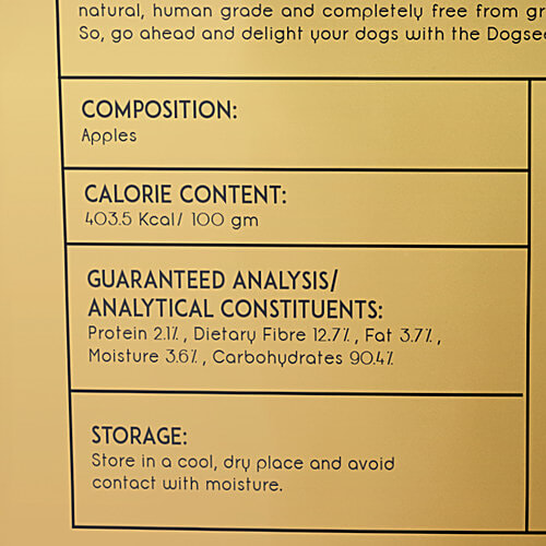 Dogsee Crunch Apple Training Treat, 30 g Pouch 
