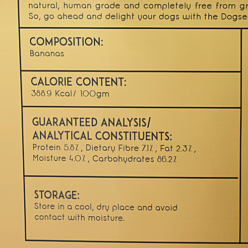 Dogsee Crunch Banana Training Treat, 50 g Pouch 