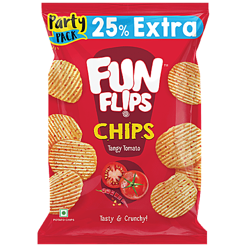 Fun Flips Potato Chips - Tangy Tomato, 52 g  