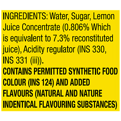 Rooh Afza Fusion Fusion Lemon, 180 ml Tetra Pak 