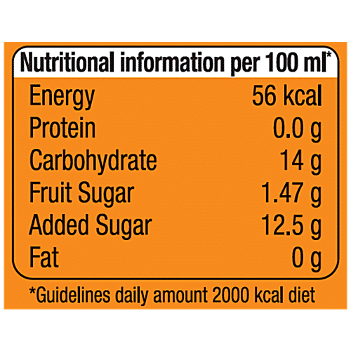 Rooh Afza Fusion Fusion Orange, 180 ml Tetra Pak 