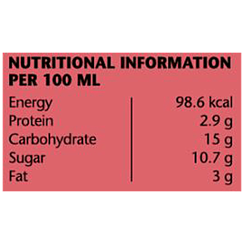 Hamdard Foods Milkshake, 180 ml Tetra Pak No Added Preservative