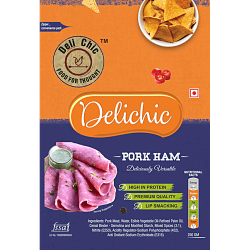 Buy Deli Chic Pork Ham Slice Online at Best Price of Rs 300 bigbasket