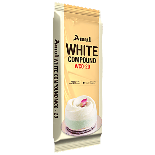 Amul White Compound Slab - Wco-20, 500 g  Zero Trans Fat