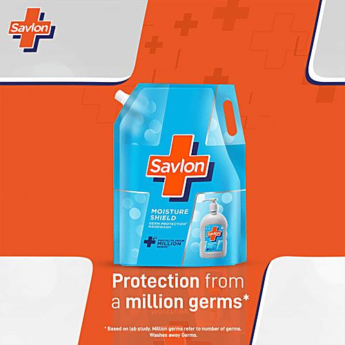 Savlon Handwash Moisture Shield, 1.5 L  
