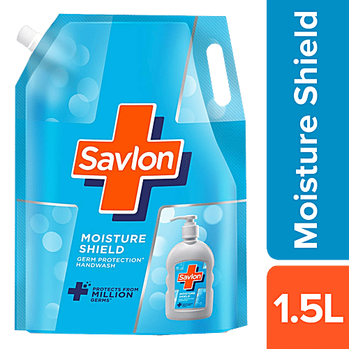 Savlon Handwash Moisture Shield, 1.5 L  
