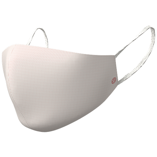 Buy Van Heusen Face Mask for Women 3 Ply, White Printed, Cotton