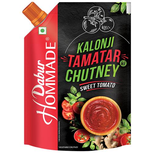 Dabur Hommade - Kalonji Tamatar Ki Chutney, 200 g  Only Choicest Ingredients & Spices