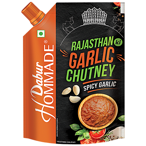 Dabur Hommade - Rajasthan Ki Garlic Chutney, 200 g  